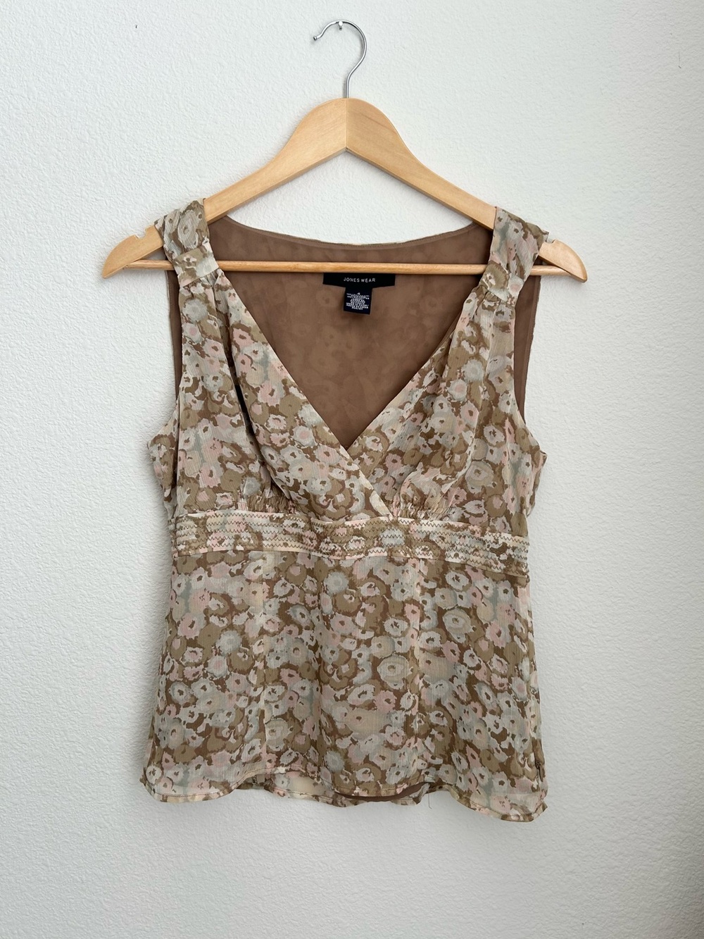 Jones Wear 2007 Babydoll Blouse - Size 4